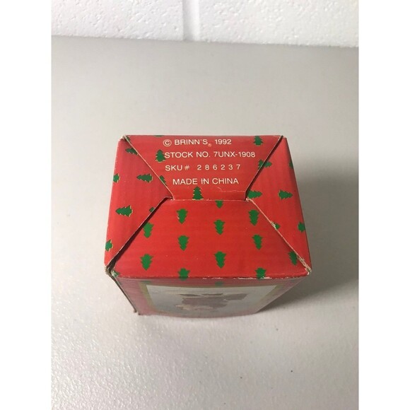 Brinn's Handcrafted Handpainted Collectable Santa's Journey 1992 Vintage Figure - Picture 3 of 5